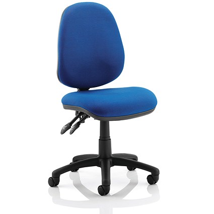 Trexus Luna 2 Lever Task Operator Chair - Blue Trexus Luna 2 Lever Task Operator Chair - Blue