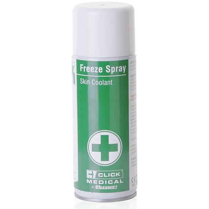Click Medical Freeze Spray Skin Coolant - 400ml