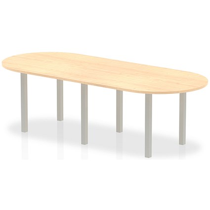 Trexus Boardroom Table, 2400mm Wide, Maple
