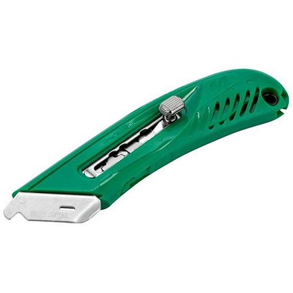 Pacific Handy Cutter Safety Cutter, Right Handed, Green