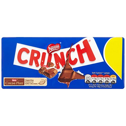 Crunch Chocolate Sharing Bar