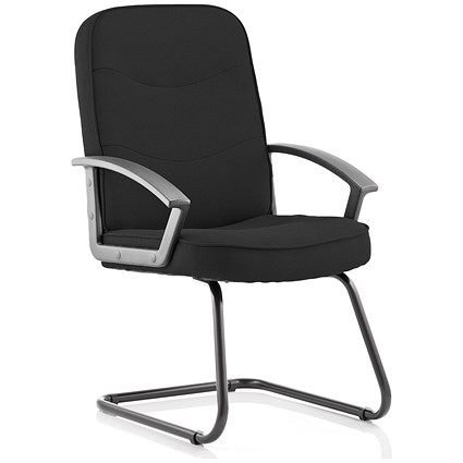 Trexus Harley Cantilever Chair - Black