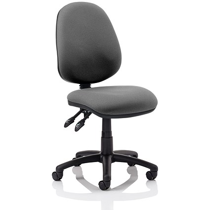 Trexus Luna 2 Lever Task Operator Chair - Charcoal