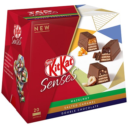 Kit Kat Senses Assorted Box, 20 Bite Size Pieces, 200g