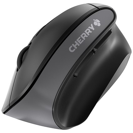 Cherry MW 4500 Right Hand Ergonomic Mouse, Wireless, Black