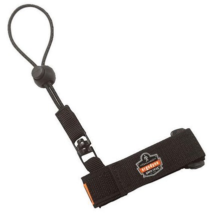 Ergodyne Wrist Tool Lanyard, Large/ Extra Large, Black