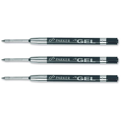 Parker Refill Gel Ball Pen / Medium / Red / Pack of 12