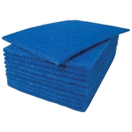 Scouring Pads / 230x150mm / Blue / Pack of 20
