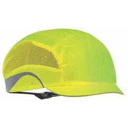 JSP HardCap AeroLite Protective Cap, HDPE Shell, Odour Control, Yellow