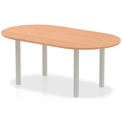 Trexus Boardroom Table, 1800mm Wide, Oak