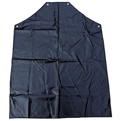 Click Workwear PVC Apron, Large, Black, Pack of 10