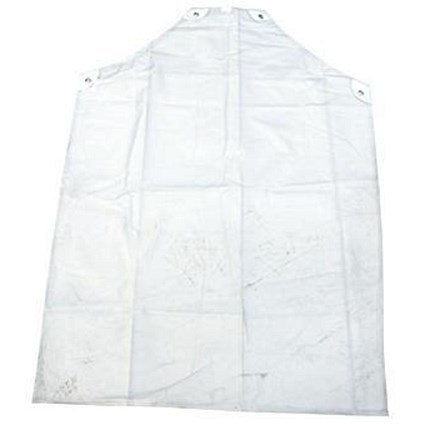 Click Workwear PVC Apron, 42 X 36 inch, Clear, Pack of 10