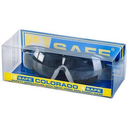 12x Ultra Lightweight Clear Lens Safety Specs plastic Glasses