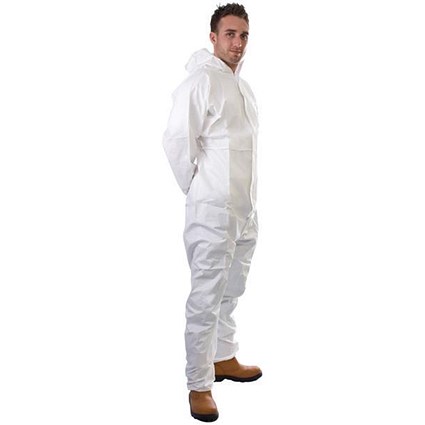 Supertouch Supertex Plus Coverall / 5/6 Protection / Small / White