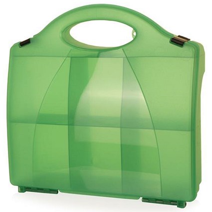 Click Medical 861 Eclipse Box With Partitions - Green
