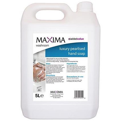 Maxima Perfumed Hand Soap / 5 Litres / Pink