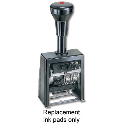 Reiner Replacement Ink Pads Black for B6-6 Auto Numberer
