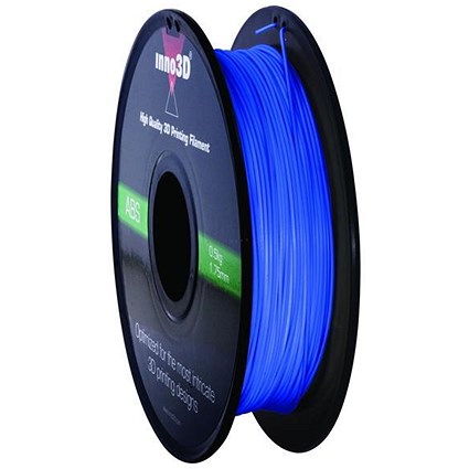 Inno3D ABS Filament for 3D Printer 1.75x200mm 0.5kg Blue Ref 3DPFA175BL05