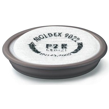 Moldex 9022 P2R D Plus Ozone Particulate Filter, White, Pack of 6