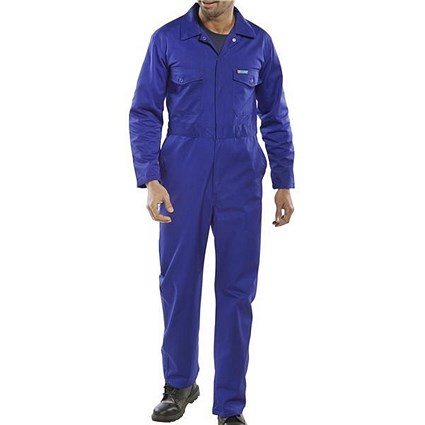 Click Workwear Boilersuit, Size 40, Royal Blue