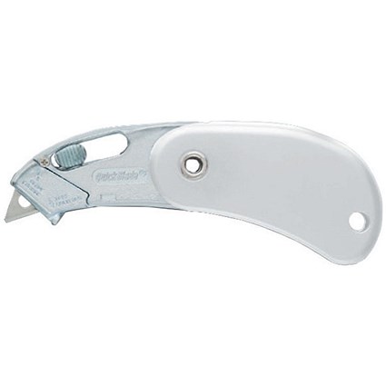 Pacific Handy Cutter Pocket Safety Cutter, White, Pack of 12