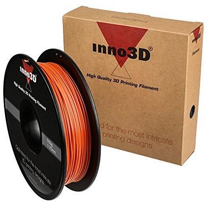 Inno3D ABS Filament for 3D Printer 1.75x200mm 0.5kg Orange Ref 3DPFA175OR05