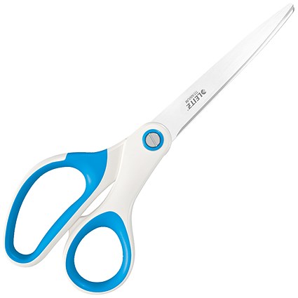 Leitz WOW Scissors, Titanium, 205mm, Blue