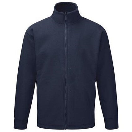 Basic Fleece Jacket / Navy / Small