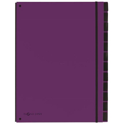 Pagna Master Organiser / 7-Part / A4 / Purple / Pack of 10