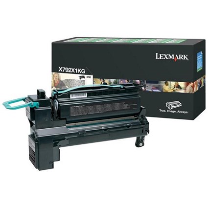 Lexmark X792 Black Extra High Yield Laser Toner Cartridge