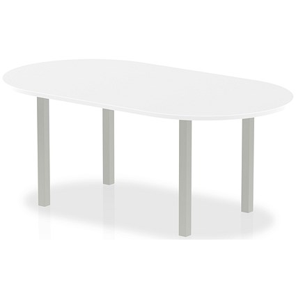 Trexus Boardroom Table, 1800mm Wide, White