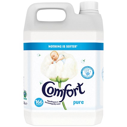 Comfort Concentrated Fabric Softener, 5 Litre, 166 Washes