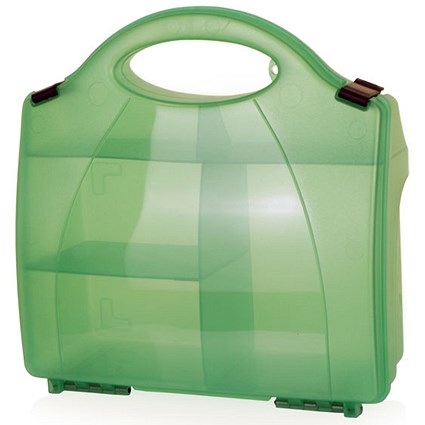 Click Medical 851 Eclipse Box With Partitions - Green