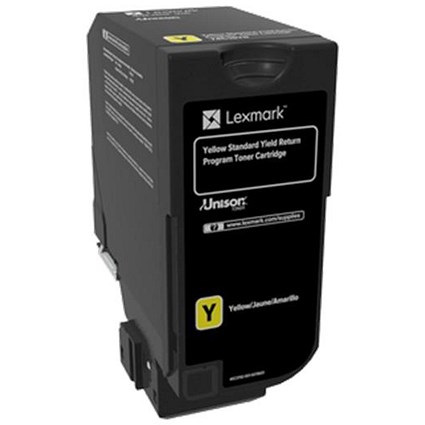 Lexmark CS720/CS725 Yellow Laser Toner Cartridge