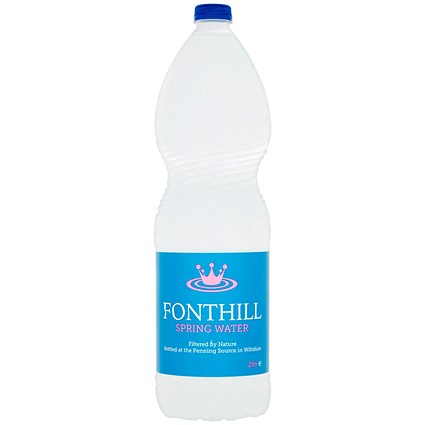 Fonthill Still Spring Water - 6 x 2 Litre Bottles