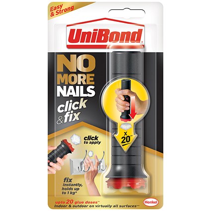 Unibond No More Nails Click n Fix Adhesive - 30g