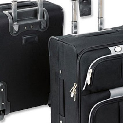 Impala Overnight Business Case 1200D Polyester W370xD270xH470mm Black and Grey