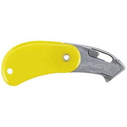 Pacific Handy Cutter Pocket Safety Cutter, Yellow, Pack of 12