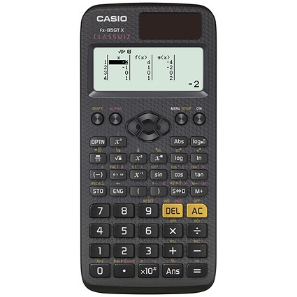 Casio FX-85GTX Scientific Calculator Exam Ready Black Ref FX-85GTX