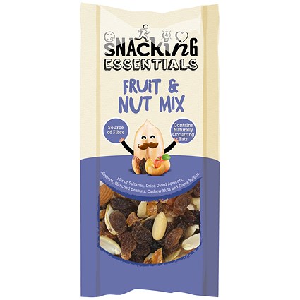Snacking Essentials Fruit & Nut Mix Shot Packs, 40g each, Pack of 16
