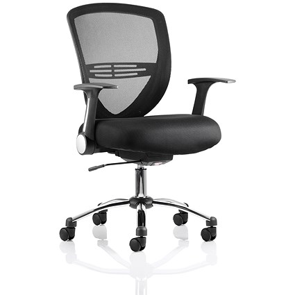 Trexus Iris Task Operator Chair, Black