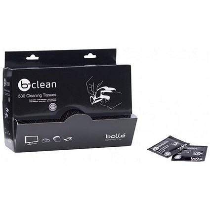 Bolle Lens Cleaning Wipes - Pack of 500