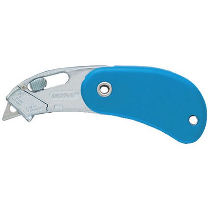 Pacific Handy Cutter Pocket Safety Cutter, Blue, Pack of 12