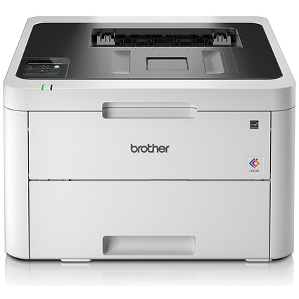 Brother HL-L3230CDW A4 Wireless Colour Laser Printer, White