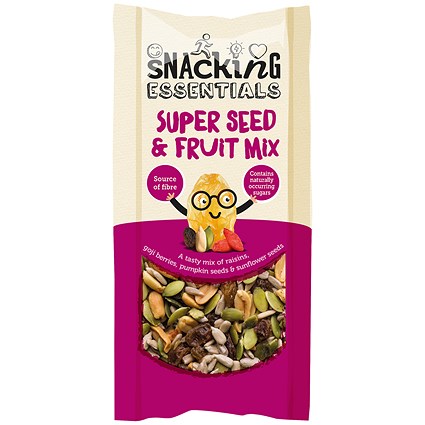 Snacking Essentials Fruit & Nut Mix Shot Packs, 40g each, Pack of 16