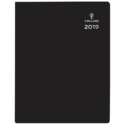 Collins 2019 Leadership Appointments Diary / Day Per Page / A5 / Black