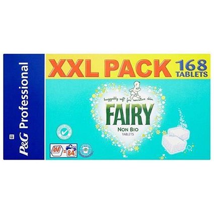 Fairy Non-Bio Washing Tablets, Pack of 168
