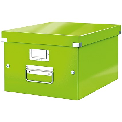 Leitz Click & Store Medium Storage Box for A4 - Green