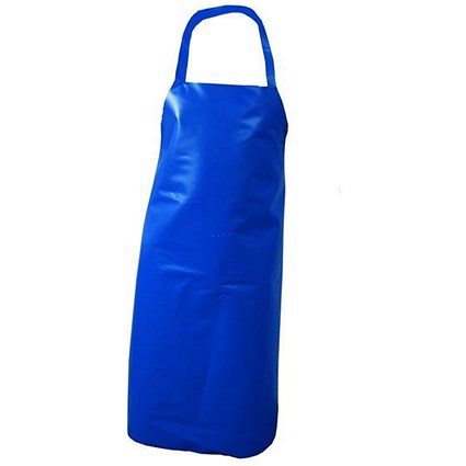 Click Workwear Nyplax Apron, 48 x 36 inch, Blue, Pack of 10