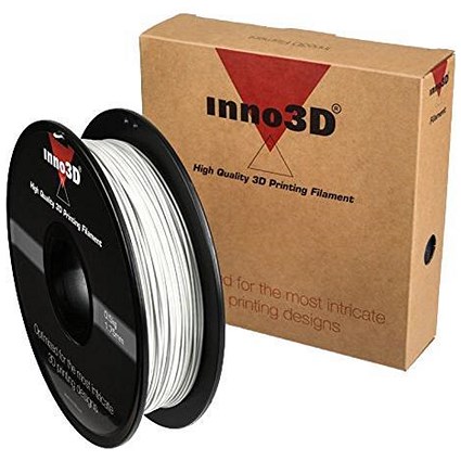 Inno3D ABS Filament for 3D Printer 1.75x200mm 0.5kg White Ref 3DPFA175WH05